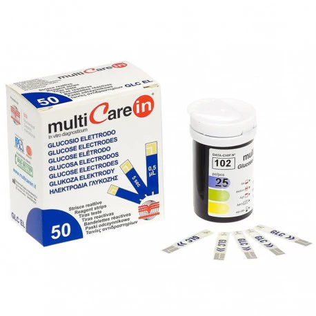 MULTI CARE IN GLUCOSE STRIPS